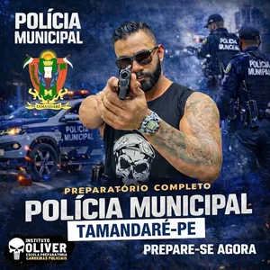 Imagem do curso 👮‍♂️ PREPARATÓRIO COMPLETO GUARDA MUNICIPAL DE TAMANDARÉ - PE 👮‍♂️ GCM - INSTITUTO ÓLIVER