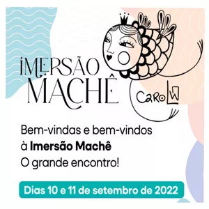Imagem de capa para o Evento presencial Imersão Machê com Carol W - O grande encontro 