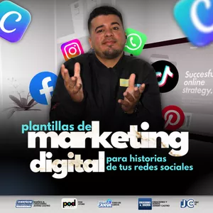 Imagen de portada para Ebook Plantillas de Canva para Redes Sociales 