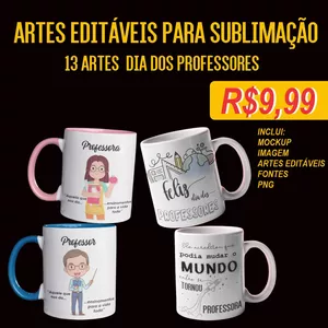 Imagem de capa para o Ebook Artes para o dia dos PROFESSORES
