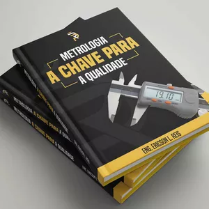 Imagem de capa para o Ebook Metrologia "A CHAVE PARA " a qualidade
