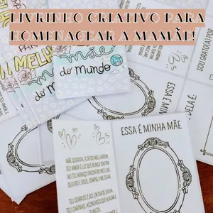Imagem de capa para o Curso online Livrinho de dobradura com atividades para homenagear a MAMÃE