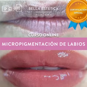 Imagen de portada para Curso online Curso de Micropigmentación de labios