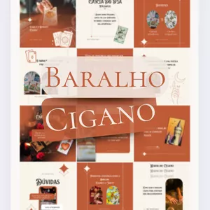 Imagem de capa para o Curso online Pack de Baralho Cigano