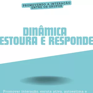 Imagem de capa para o Ebook Dinâmica- Estoura e Responde