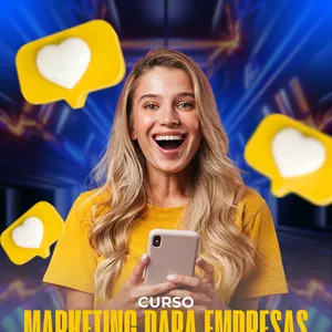 Imagem de capa para o Ebook Curso de Marketing para Empresas: Estratégias Práticas para Vendas Online