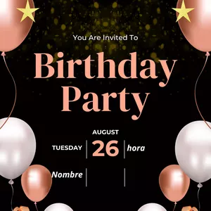 Imagen de portada para Ebook Invitación de cumpleaños 