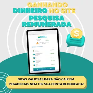 Imagem de capa para o Ebook GANHANDO DINHEIRO NO SITE PESQUISA REMUNERADA