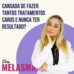 Imagem de capa para o Curso online Fique em Paz com o Melasma