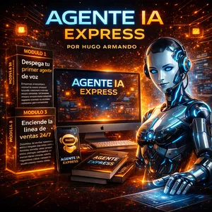 Imagen de portada para Curso online Agente IA Express