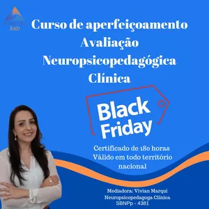Imagem de capa para o Curso online APRENDIZAGEM - AVALIAÇÃO NEUROPSICOPEDAGÓGICA CLÍNICA