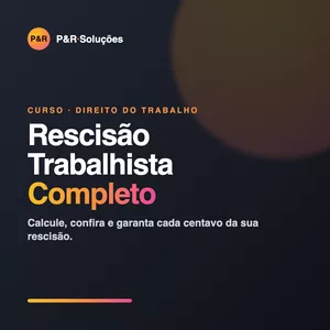 Imagem do curso Rescisão Trabalhista Completo