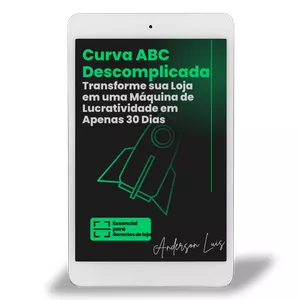 Imagem de capa para o Ebook Curva ABC Descomplicada