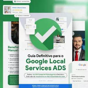 Imagem de capa para o Curso online Guia Definitivo para o Google Local Service Ads | Google Guaranteed