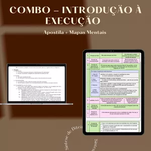 Imagem de capa para o Ebook 6. Introdução à execução | Direito Processual Civil (Apostila + Mapa mental)