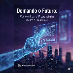 Imagem de capa para o Ebook Domando o Futuro com IA