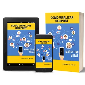 Imagem de capa para o Ebook COMO VIRALIZAR SEU POST - MARKETING VIRAL