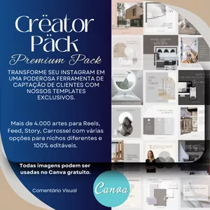 Imagem de capa para o Curso online Crëator-Päck PREMIUM TEMPLATES