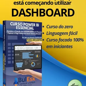 Imagem do curso Curso Power BI Essencial - Domine a Criação de DASHBOARDS