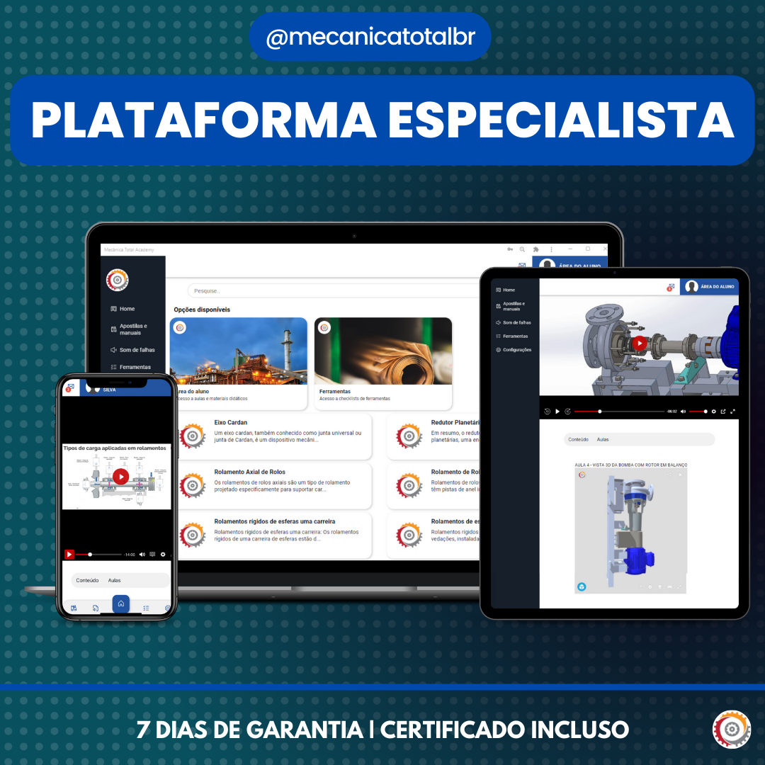 Imagem do curso Plataforma Especialista - Mecânica Total