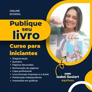 Imagem do curso Publique seu Livro sem Editoras -  Curso Completo Para Iniciantes