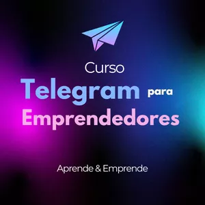 Imagen de portada para Curso online Telegram para emprendedores
