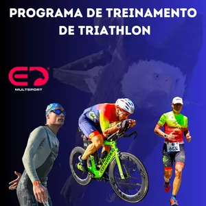 Imagem de capa para o Curso online Programa de Treinamento de Triathlon - Personalizado