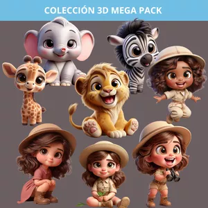 Imagen de portada para Ebook Colección 3D Mega Pack