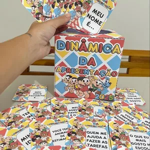 Imagem de capa para o Ebook Dinâmica de Apresentação Turma da Mônica 💟