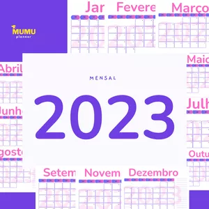 Imagem de capa para o Curso online Planner 2023 - MENSAL