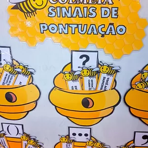 Imagem de capa para o Ebook Colmeia dos sinais de pontuação 