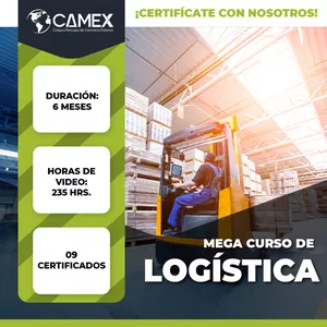 Imagen de portada para Curso online Mega Logística Internacional