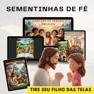 Imagem de capa para o Ebook Sementinhas de Fé
