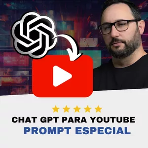 Imagem de capa para o Curso online Prompt Especial para Youtube com Chat GPT-4