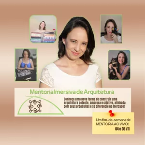 Imagem de capa para o Evento online Mentoria Imersiva de Arquitetura