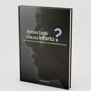 Imagem de capa para o Ebook Ebook Como se livrar dos sintomas físicos da ansiedade  no coração?