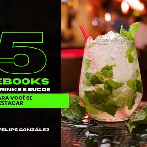 Imagem de capa para o Ebook Faça Você Mesmo - Receitas de Drinks e Coquetéis