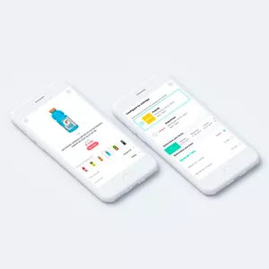Imagen principal del producto Aplicación UI para e-commerce en SKETCH