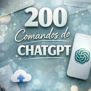 Imagem do curso 200 Comandos do CHATGPT 