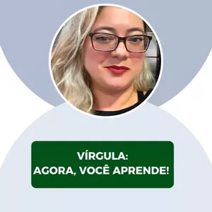 Imagem de capa para o Ebook Vírgula: agora, você aprende!