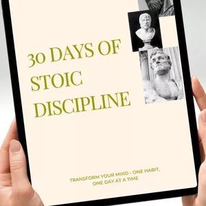 Cover image for Ebook Planner - 30 Days of Stoic Discipline