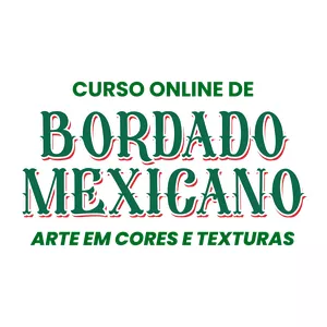 Imagem de capa para o Curso online Curso de Bordado Mexicano