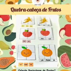 Imagem de capa para o Ebook Quebra-cabeça de Frutos