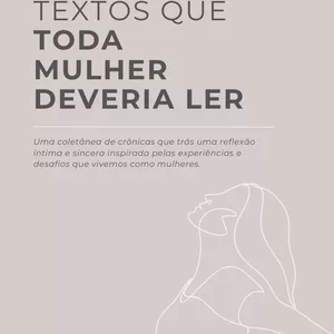 Imagem de capa para o Ebook Ebook - Textos que toda mulher deveria ler