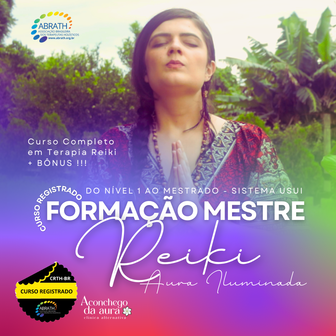 Imagem do curso Mestre Reiki Aura Iluminada: Formação Completa em Terapia Reiki Usui [+ Bônus de Técnicas com Meditação &amp; Cristais]