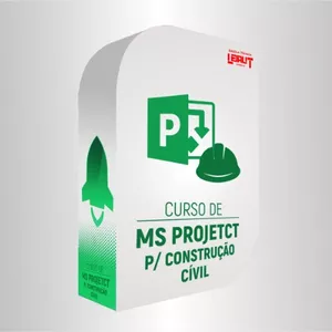 Imagem de capa para o Curso online Ms Project para construção civil 