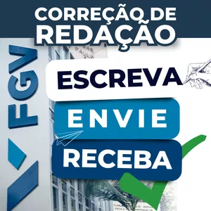 Imagem de capa para o Curso online Pacote de correção de redação SEE/MG 2023 - Banca FGV