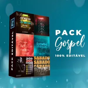 Imagem de Pack de Artes Gospel  criado por Davi mkt digital na hotmart