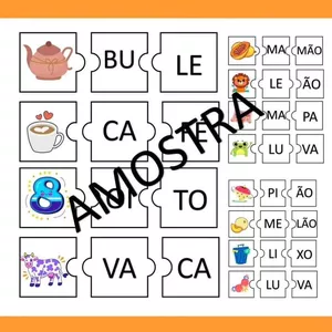 Imagem de capa para o Curso online QUEBRA-CABEÇA / PALAVRAS SIMPLES