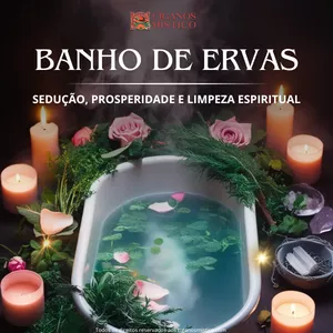 Imagem de capa para o Ebook BANHO DE ERVAS CIGANOS MISTICO